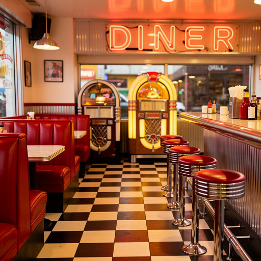 Retro diner